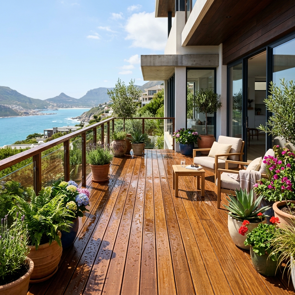 Sàn gỗ ngoài trời (Decking) chống nước, mối mọt